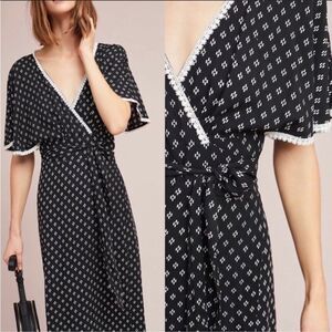 Beachgold Anthropologie Luna Wrap Dress